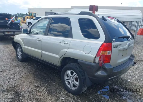 2007 Kia Sportage Ex V6 from USA, damaged, VIN KNDJF723X77300892